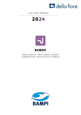 BAMPI - Listino Sifoname 2024